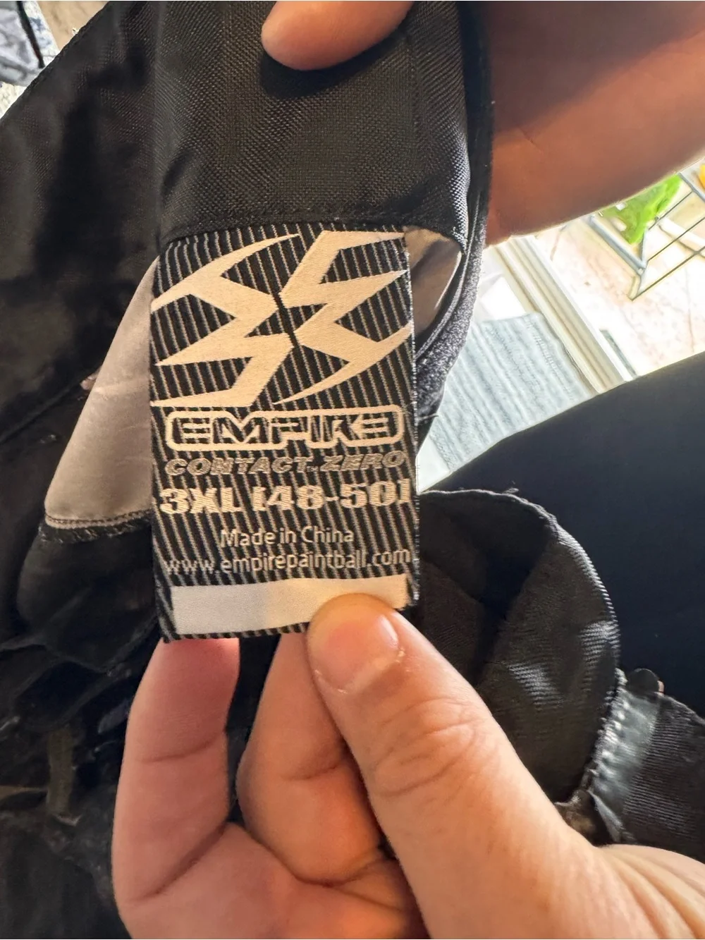 Black Men's Paintball Pants
